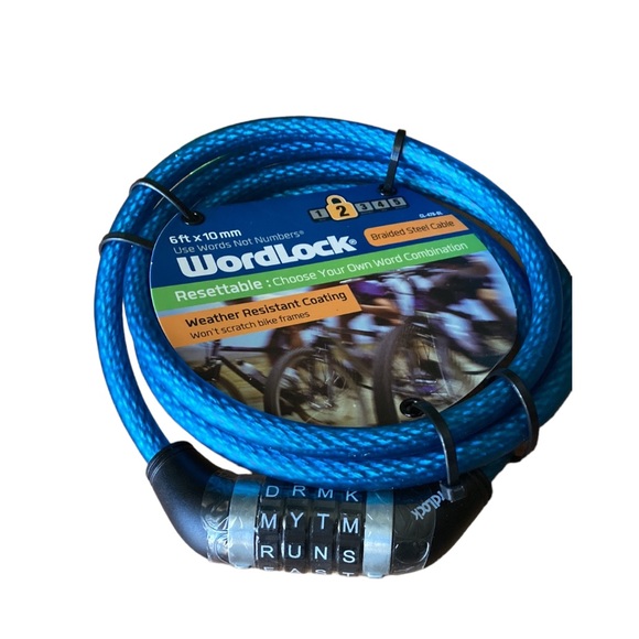 WordLock 6Ft Cable Bike Lock - Picture 2 of 11
